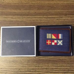 Smathers and Branson Needlepoint Wallet